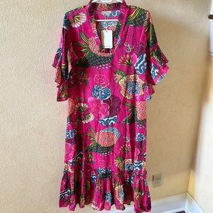 Fitzroy & Willa Soleil Azalea Maxi Dress NWT